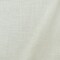 White Linen-Viscose Cross Hatch Slubbed Solid Hopsack Woven Fabric By the Yard